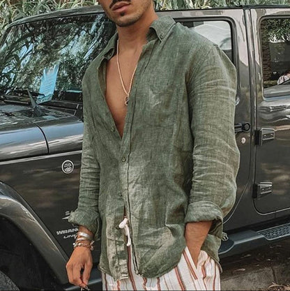 Image of Lee | Men's Button-Down Casual Shirt