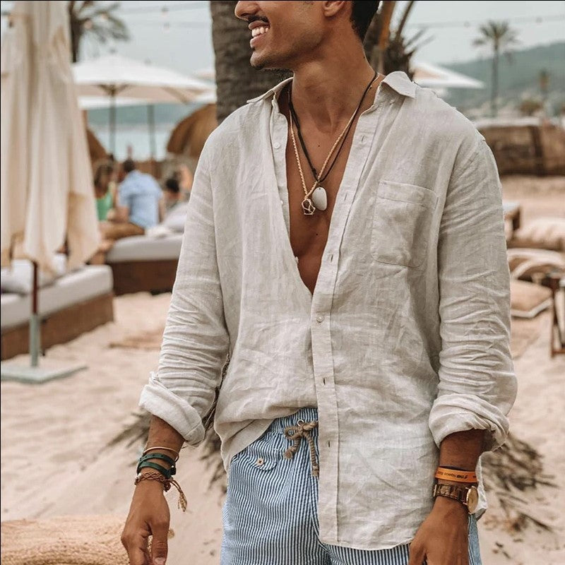 Image of Lee | Men's Button-Down Casual Shirt