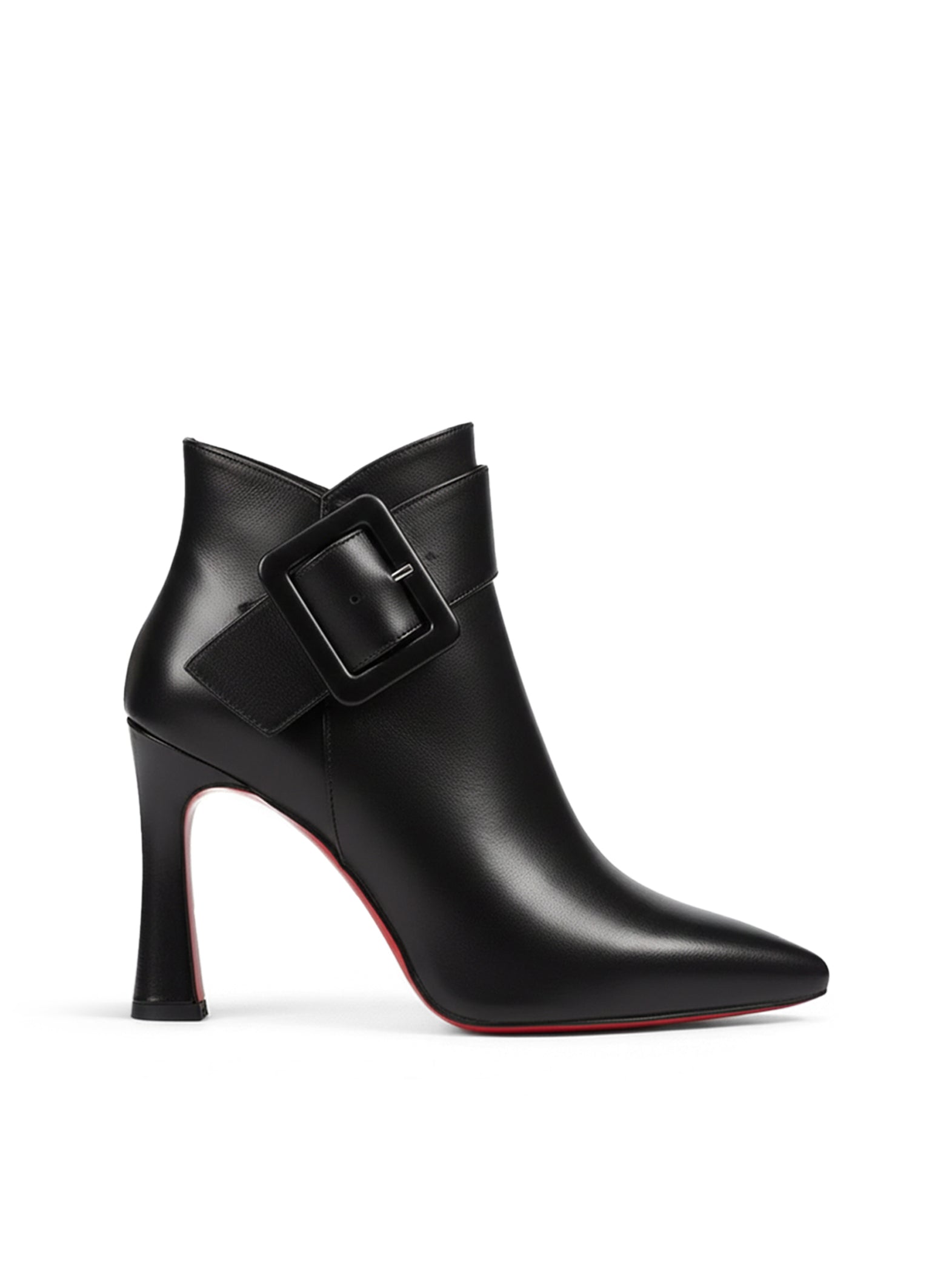 Lena Women's Pointed Toe Ankle Boots Heeled - Vonnera