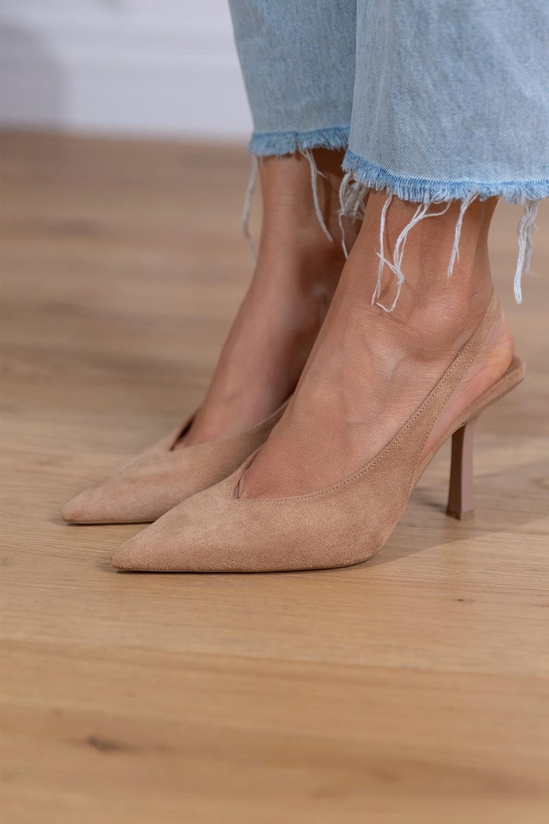 Lena Women's Orthopedic Slingback Heels - Vonnera