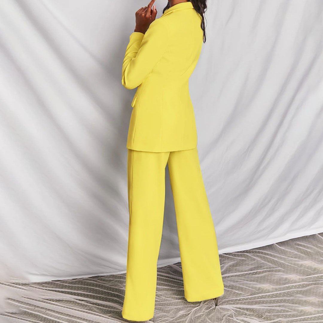 Women's Blazer And Trousers Set