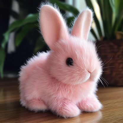 Plush Rabbit Toy Soft Fur Detailed - Vonnera