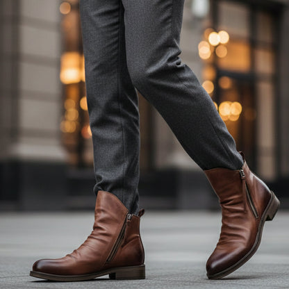 Men's Leather Boots Style