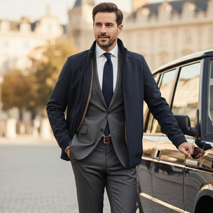 Men's Warm Fleece Lined Jacket