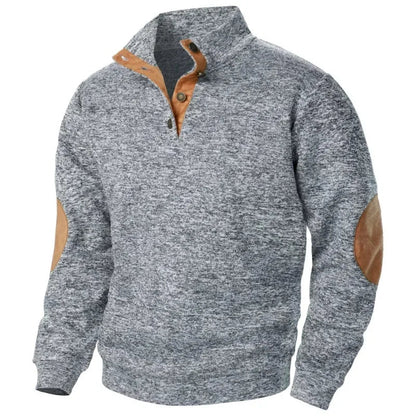 Men's V-Neck Casual Sweatshirt