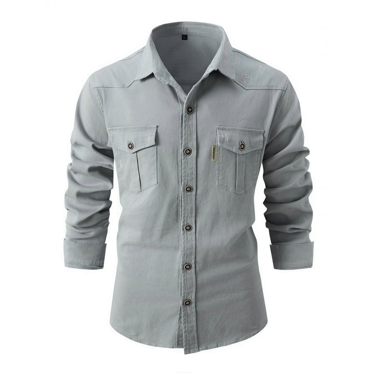 Washed Cotton Shirt - Vonnera