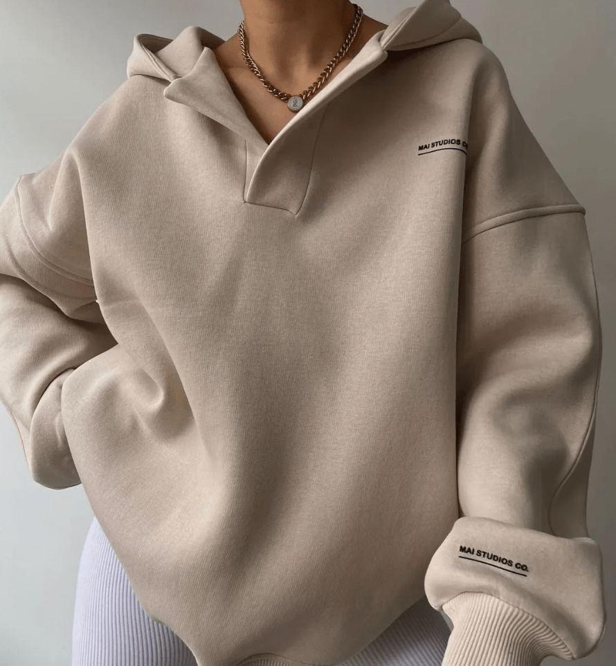 Women's Oversized Pullover Hoodie - Vonnera