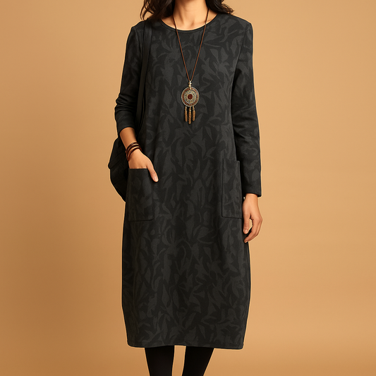 Women’s elegant long dress with flattering fit and soft flowing fabric, perfect for parties, dinners, formal occasions, and stylish everyday wear.