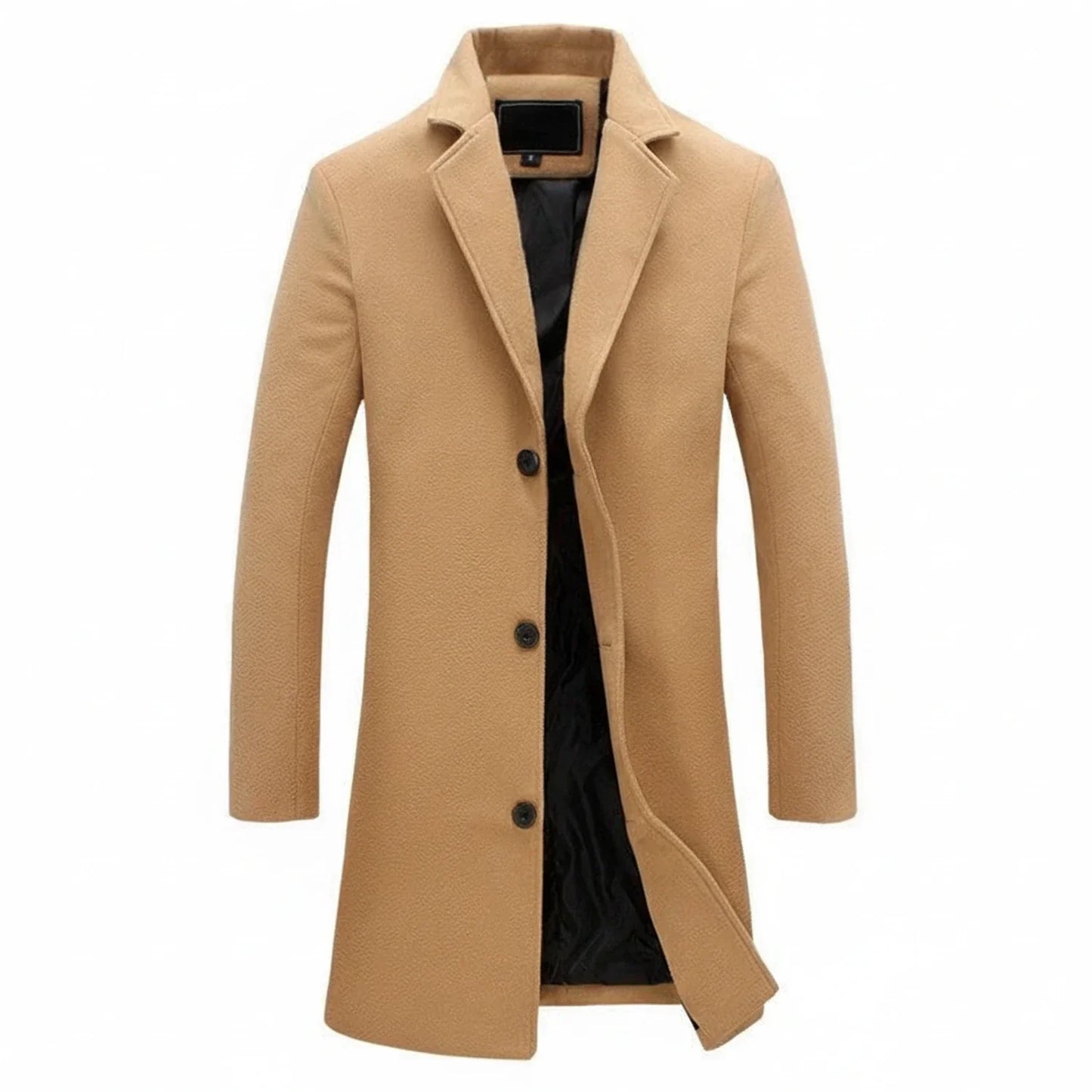 Men's Long Winter Overcoat - Vonnera