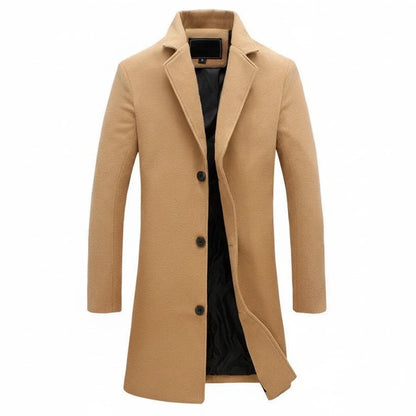 Men's Long Winter Overcoat - Vonnera