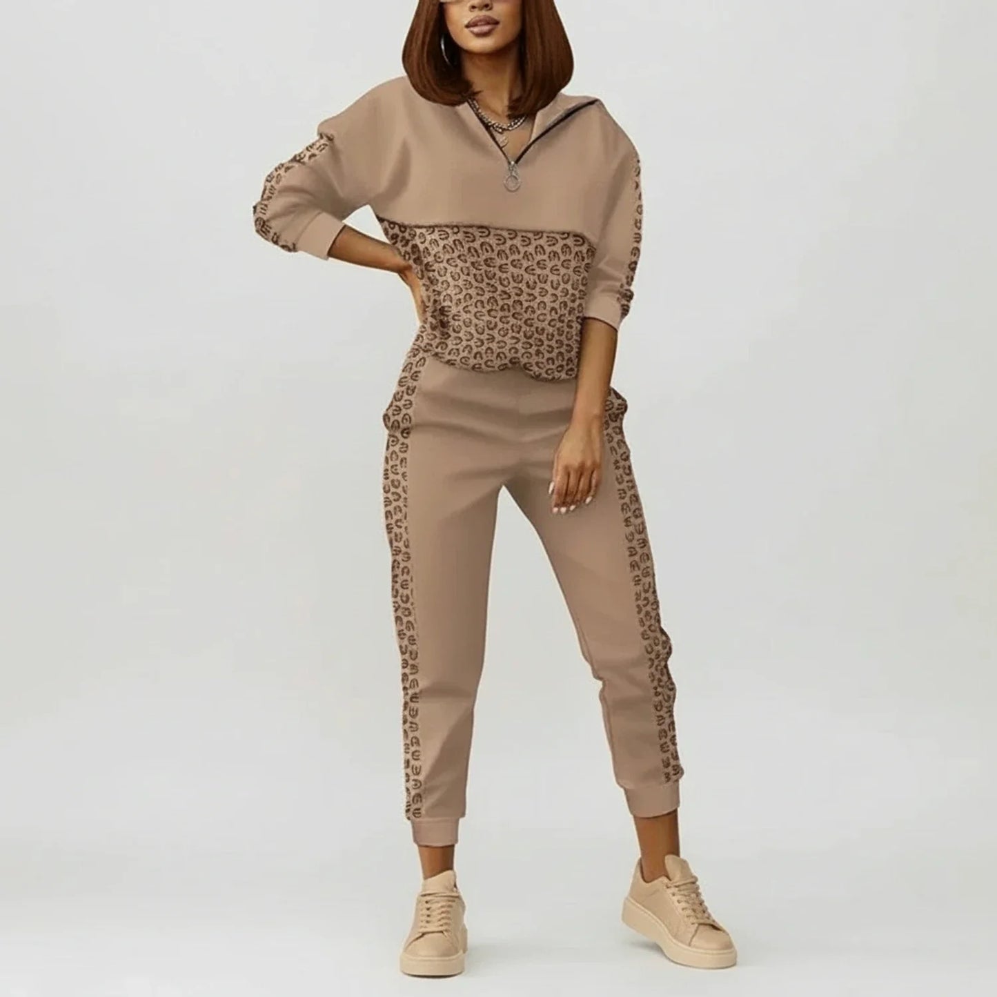 Women's Long Sleeve Jogger Set - Vonnera
