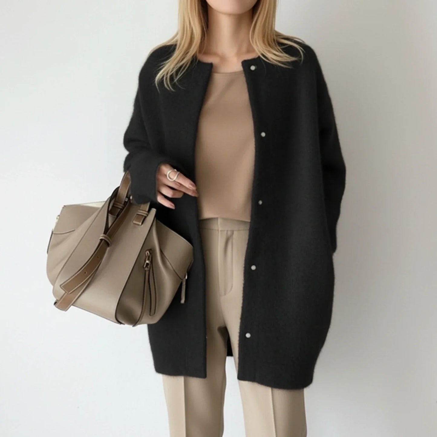 Women's Long Warm Winter Cardigan