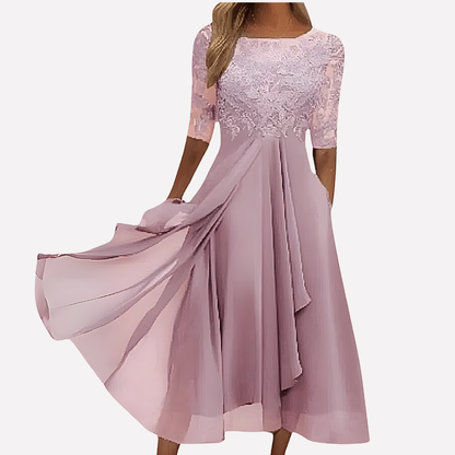 Lori Women's Lace Midi Dress