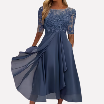 Lori Women's Lace Midi Dress