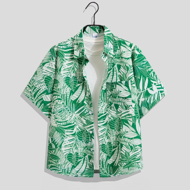 Image of Luke | Men's Button-Down Printed Shirt