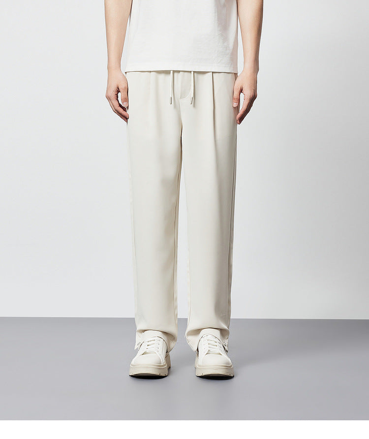 Image of Luther | Men's Pleated Drawstring Trousers