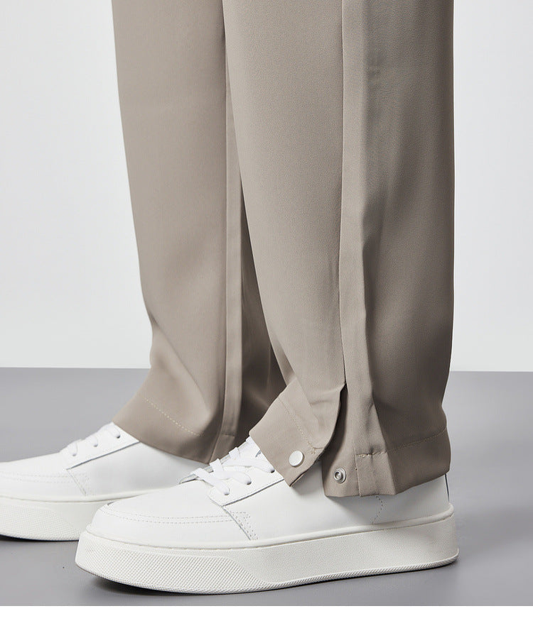 Image of Luther | Men's Pleated Drawstring Trousers