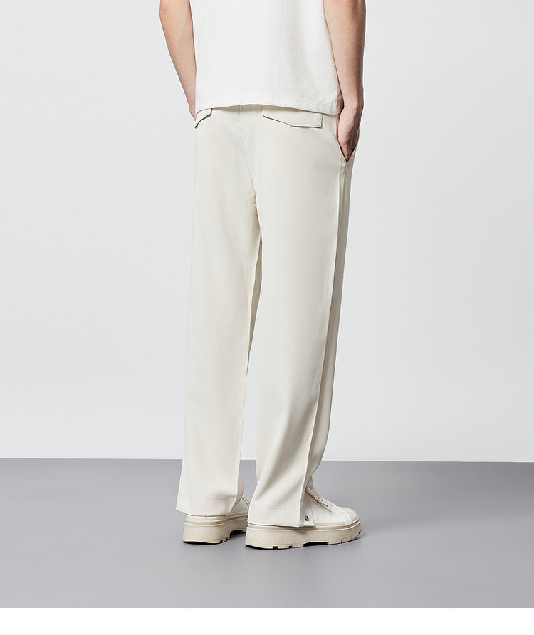 Image of Luther | Men's Pleated Drawstring Trousers