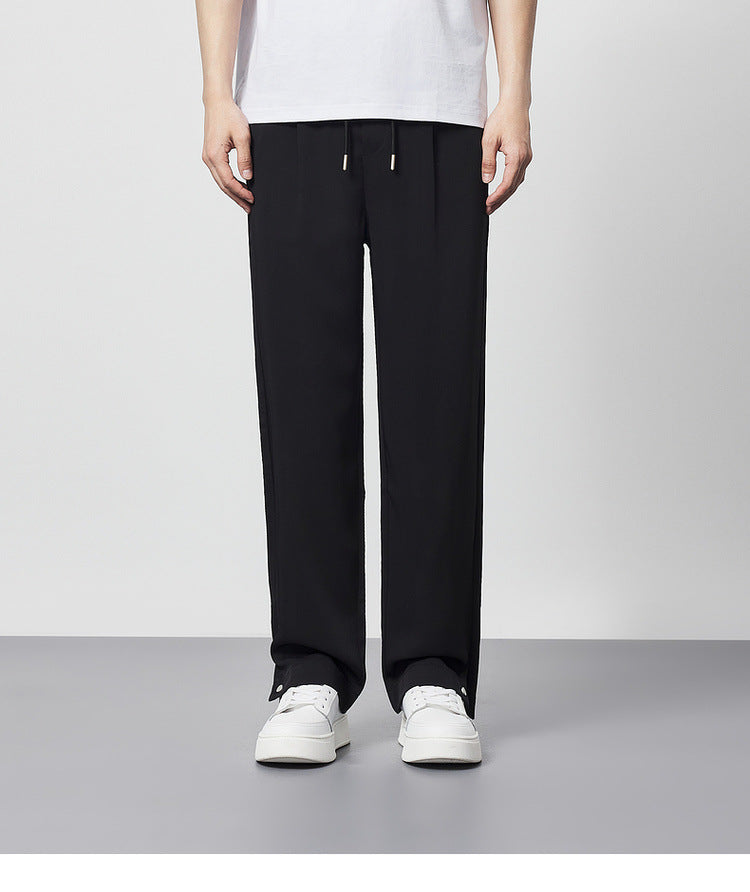 Image of Luther | Men's Pleated Drawstring Trousers
