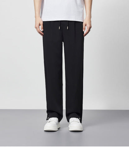 Image of Luther | Men's Pleated Drawstring Trousers