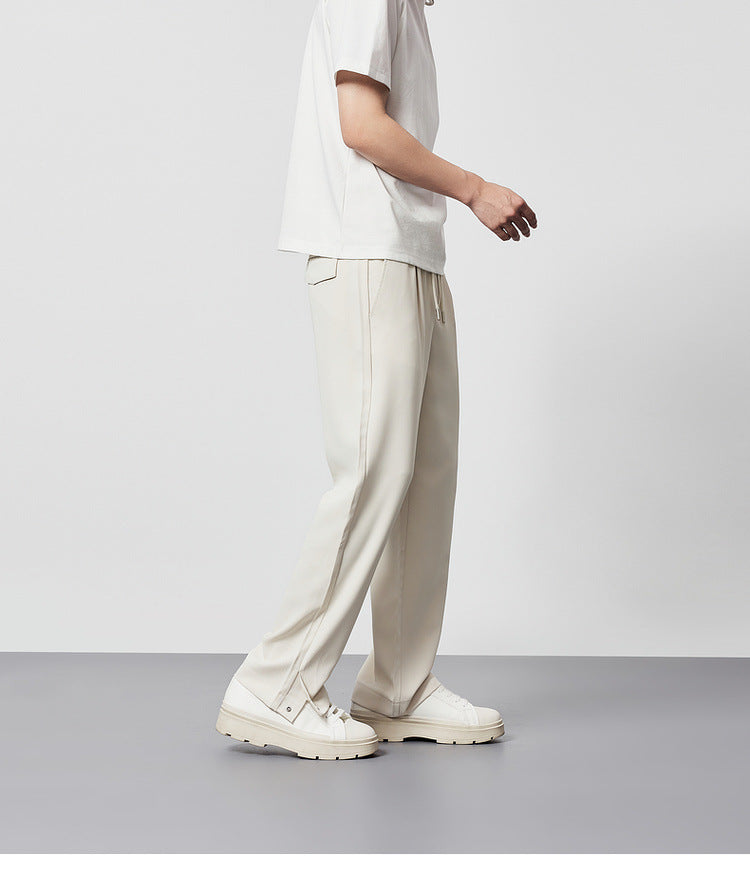 Image of Luther | Men's Pleated Drawstring Trousers