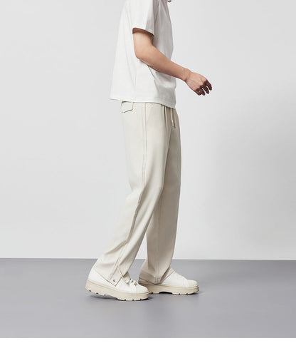 Image of Luther | Men's Pleated Drawstring Trousers