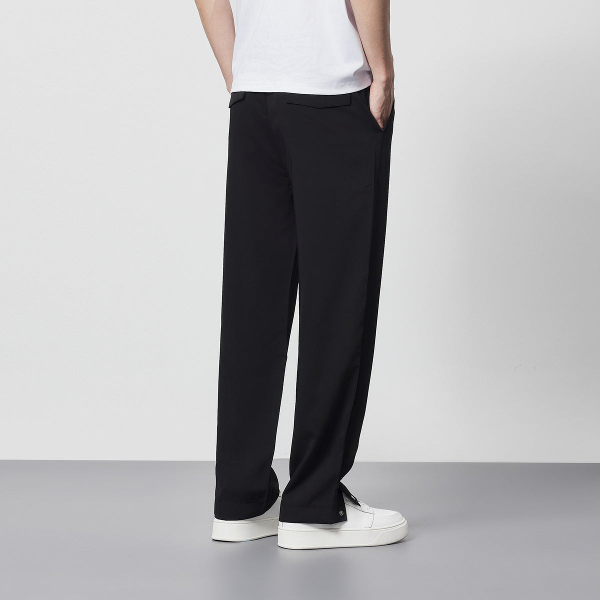 Image of Luther | Men's Pleated Drawstring Trousers