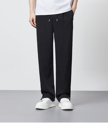 Image of Luther | Men's Pleated Drawstring Trousers