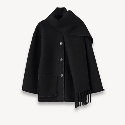Women's Cape Jacket Button Front - Vonnera