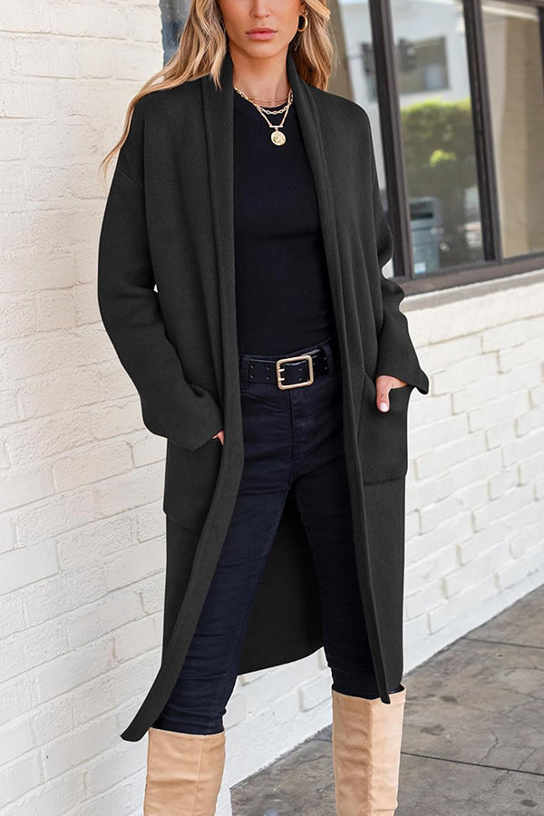 Lynne Women's Oversized Long Cardigan Sweater - Vonnera
