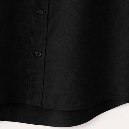 Men's Oversized Linen Cotton Beach Shirt