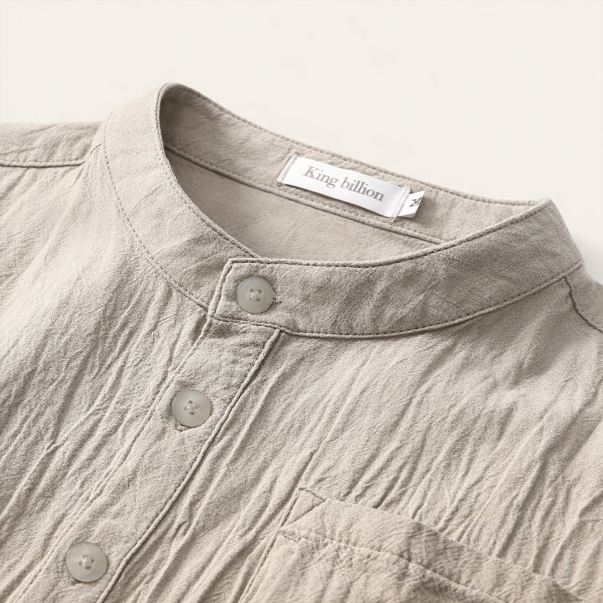 Men's Soft Cotton Henley Shirt