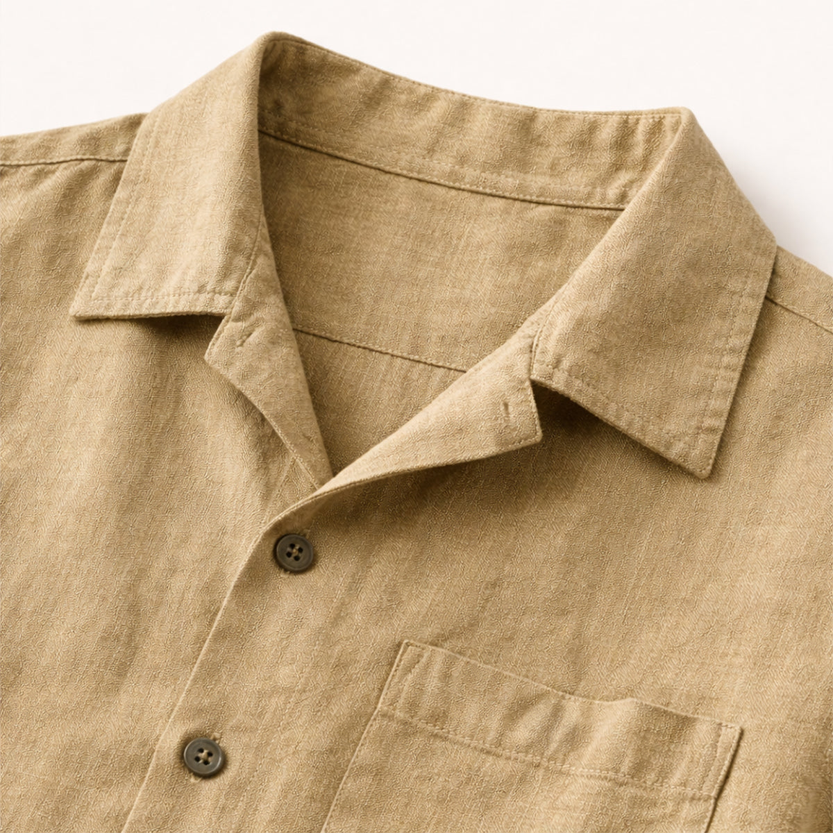 Men's Linen Beach Set Shirt Pants Lightweight
