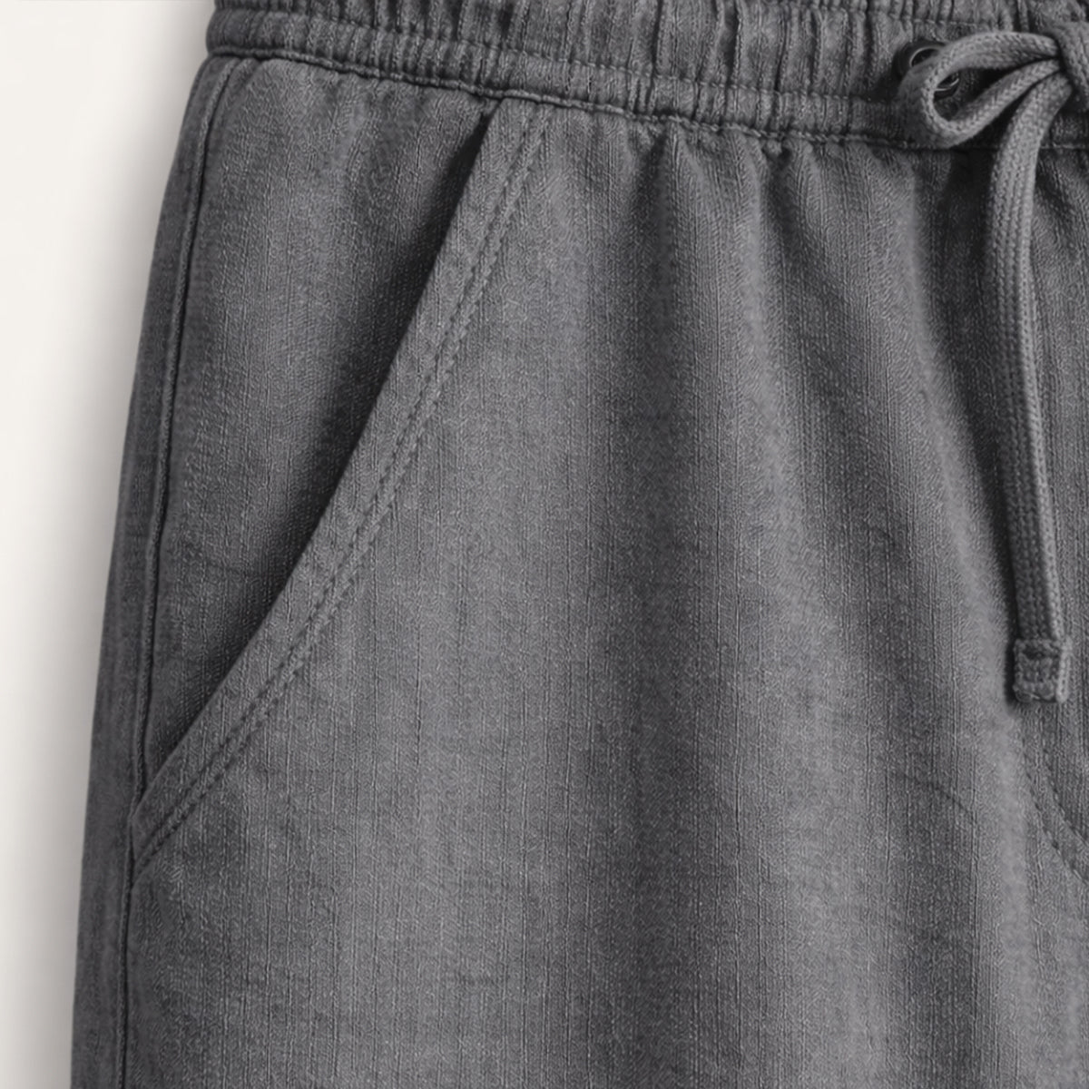 Men's Linen Wide Leg Drawstring Pants Relaxed Fit