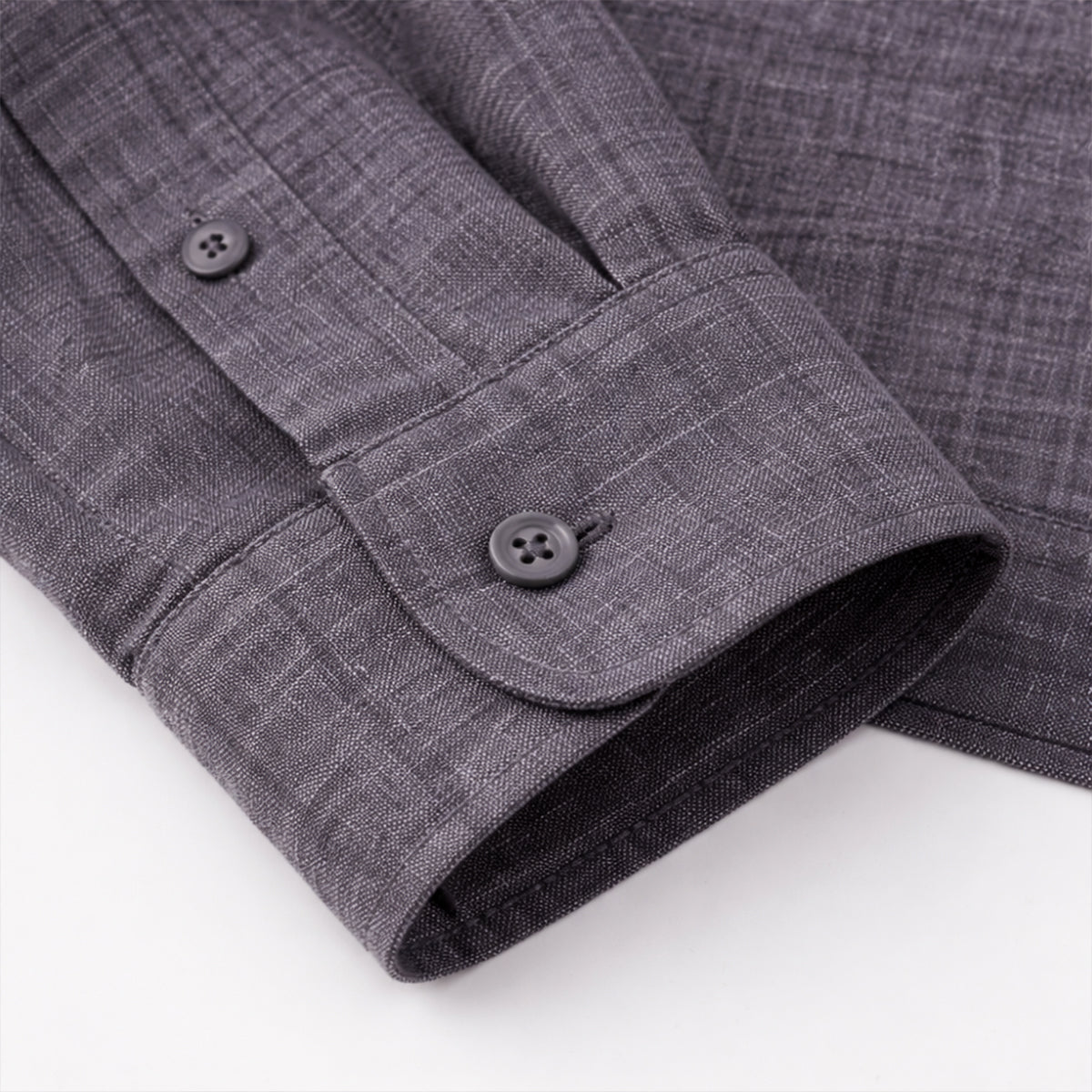 Men's Linen Button Up Shirt Loose Fit Natural
