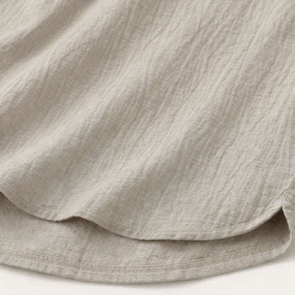 Men's Soft Cotton Henley Shirt