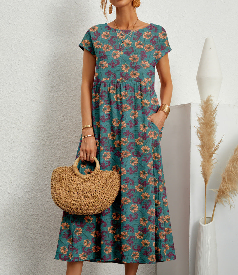 Image of Mackenzie | Women's A-Line Midi Dress