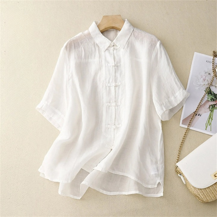Women's Linen Summer Blouse