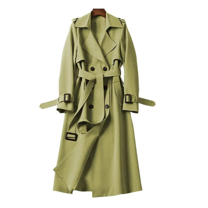 Women's Double Breasted Wool Coat - Vonnera