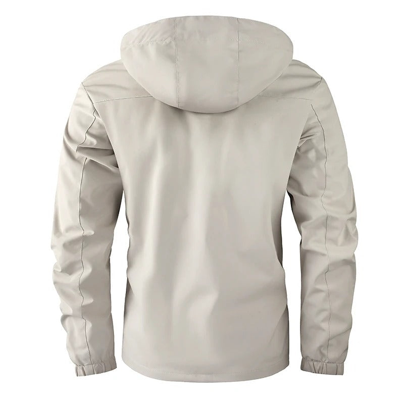 Men's Hooded Winter Jacket Multiple Pockets