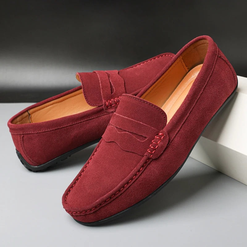 Men's Suede Loafers Torino