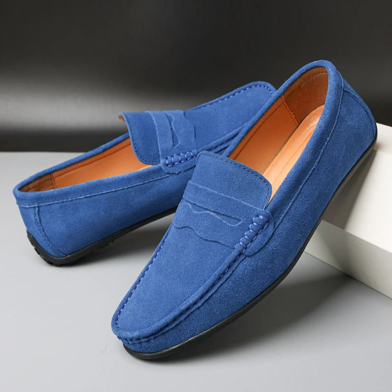 Men's Suede Loafers Torino - Vonnera