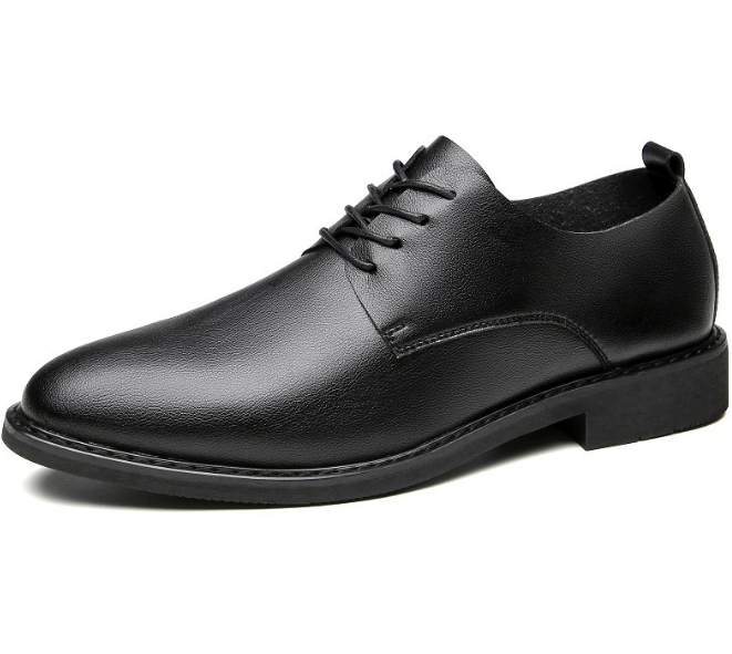 Men's Lace-Up Oxford Leather Shoes - Vonnera