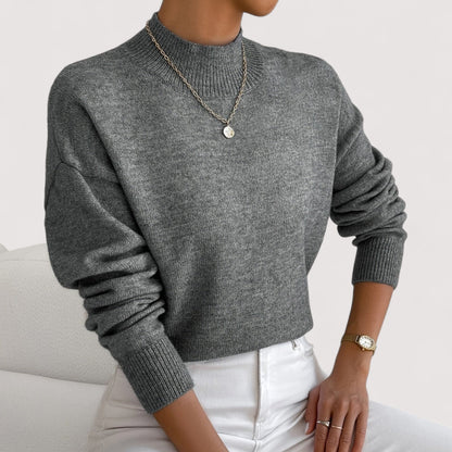 Women's Knitted Turtleneck Sweater