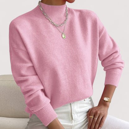 Women's Knitted Turtleneck Sweater