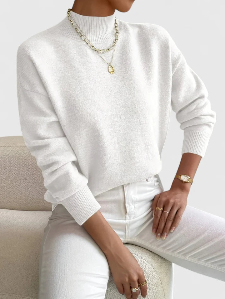 Women's Turtleneck Sweater Elegant - Vonnera
