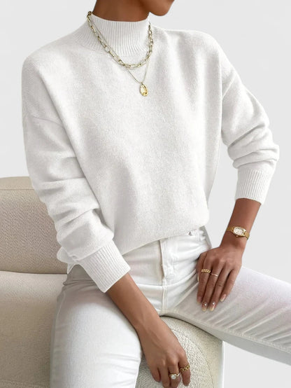 Women's Turtleneck Sweater Elegant - Vonnera