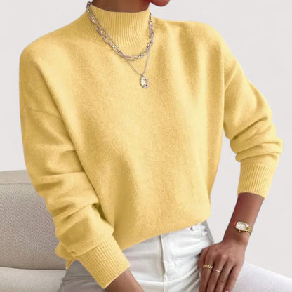 Women's Knitted Turtleneck Sweater