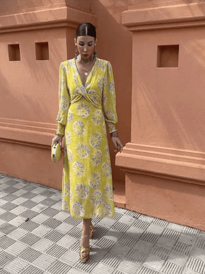 Women's Lace Floral Dress Summer