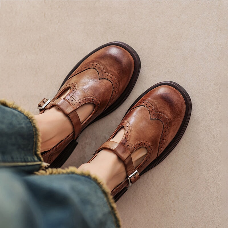 Women's Mary Jane Closed Toe Shoes - Vonnera